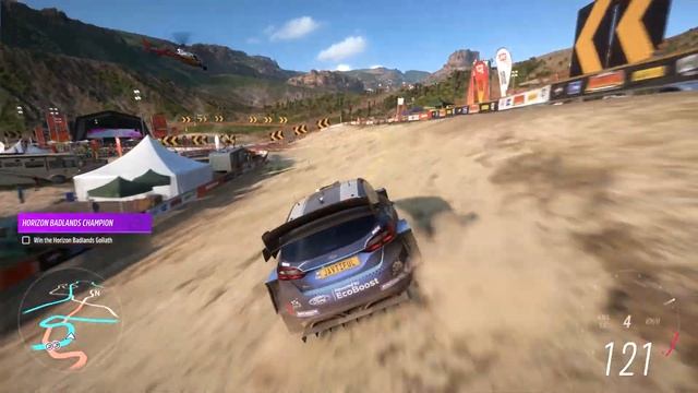 Ford M-Sport FIESTA RS 2017 | HORIZON BADLANDS GOLIATH смотреть онлайн