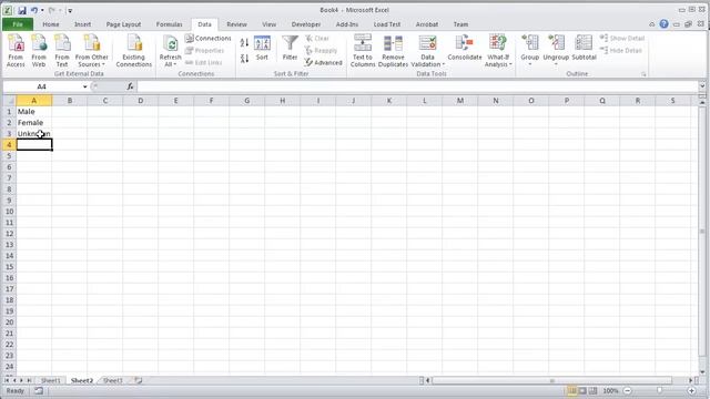 Modifying a Data Validation Range List with Naming Manager смотреть онлайн