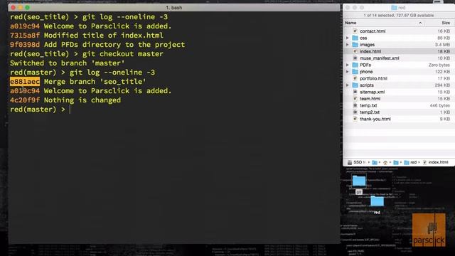۵۸- فن های یکی کردن در گیت смотреть онлайн