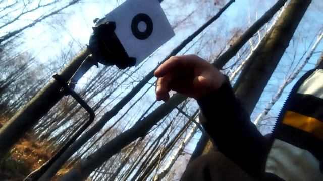 МР-654К тест фальшглушителя и гладкого ствола на кучность смотреть онлайн