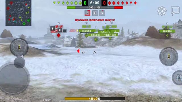 Первое видео на канале 😅 Играю на КВ-1С и Т25. Провалился под карту👌 WoT blitz смотреть онлайн