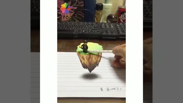 Учимся рисовать 3Д рисунки смотреть онлайн