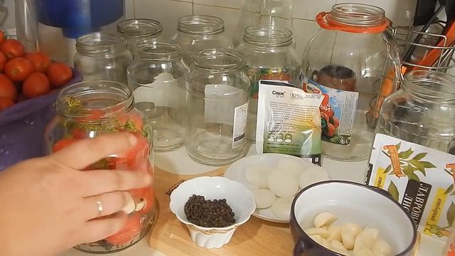 Маринованные помидоры на зиму от А до Я - очень вкусный маринад! смотреть онлайн