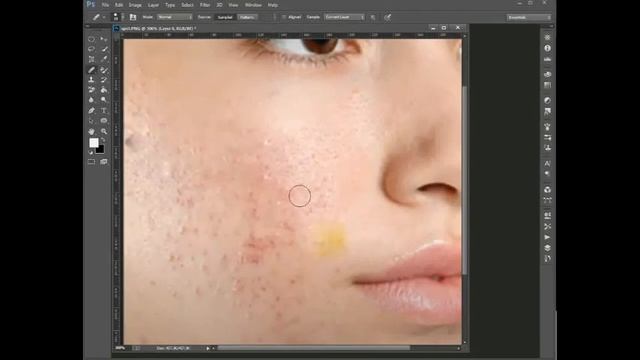 Photoshop CC spot Healing brush tool part 10 смотреть онлайн
