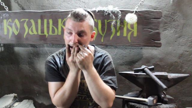 Forged jew's harp called "Golden Crow", G key смотреть онлайн