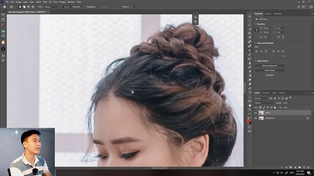 TRỊ HÓI ĐẦU BẰNG PHOTOSHOP смотреть онлайн