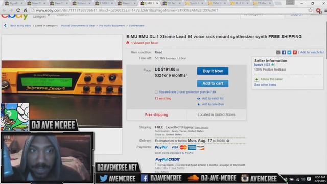 Gear Lust(old equipment on ebay and Synthmania.com) смотреть онлайн