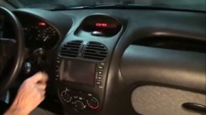 Peugeot 206 dash mounted multimedia, 2 Din, USB (No DVD), GPS, Nav, MP3, MP4