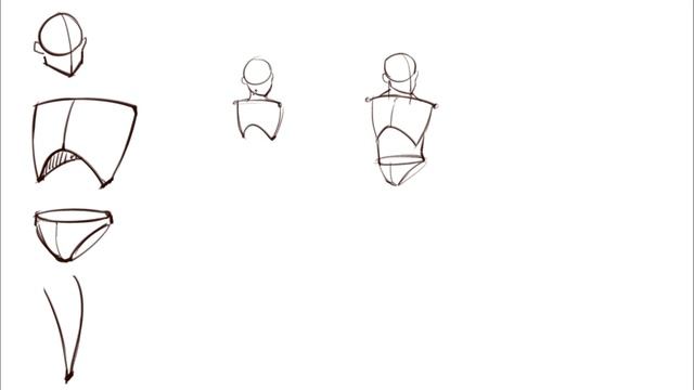 Drawing Tutorial #1 - Guidelines For The Human Body смотреть онлайн