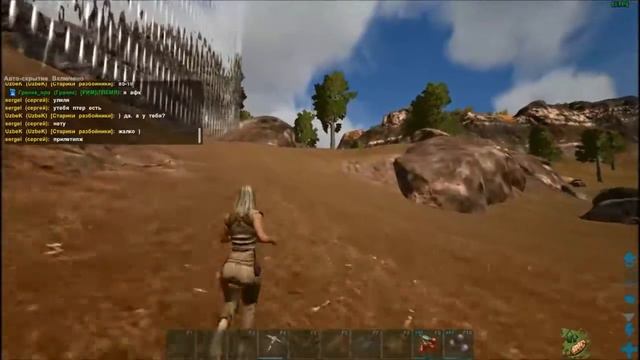 ARK Survival Evolved - Челенж добижать в определенные точки через пол карты Регнорока смотреть онлайн