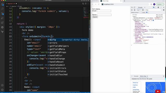 Formik React Introduction - In Simple Way смотреть онлайн