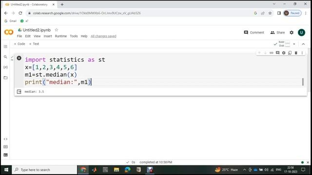 Statistics in Data Science Using Python - Median #datascience #dataanalytics #python #statistics смотреть онлайн