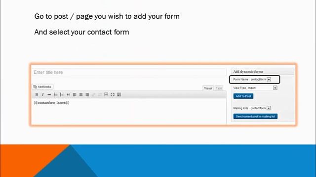 Create contact form with dynamic wordpress form builder смотреть онлайн