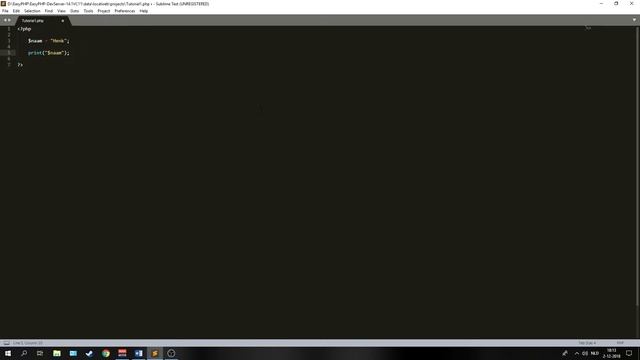 PHP Tutorial (NL) || Print Functie & Rekenen met Variabelen смотреть онлайн