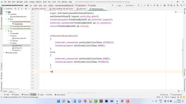 how to implement no internet dialog in android studio | no internet dialog in android studio смотреть онлайн