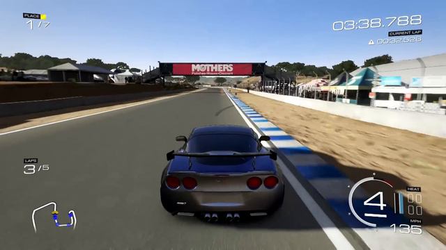 Forza 5 - 3 and Out Series - S Class ZR1 on Laguna Seca смотреть онлайн