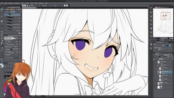 【CLIP Studio Paint】Anime Skin Tutorial