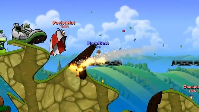 Worms Reloaded With Link and Friends смотреть онлайн