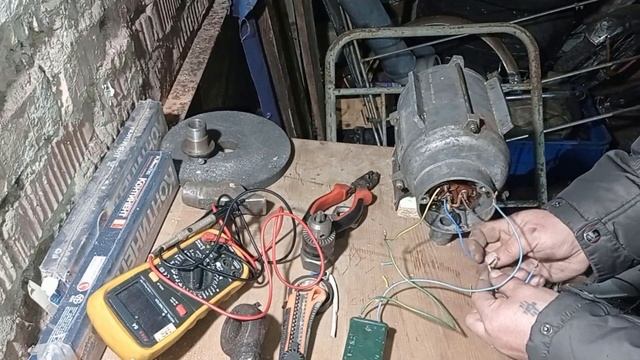 Подключение двигателя и изменение вращения смотреть онлайн