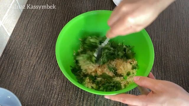 САЛАТ ТАБУЛЕ. Рецепт простого сытного, вкусного и полезного салата.Казакша Рецепт смотреть онлайн