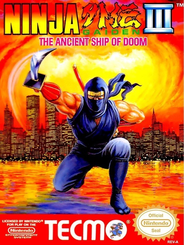 Super Nintendo (Snes) 16-bit Ninja Gaiden 3 part The Ancient Ship of Doom Полное Прохождение