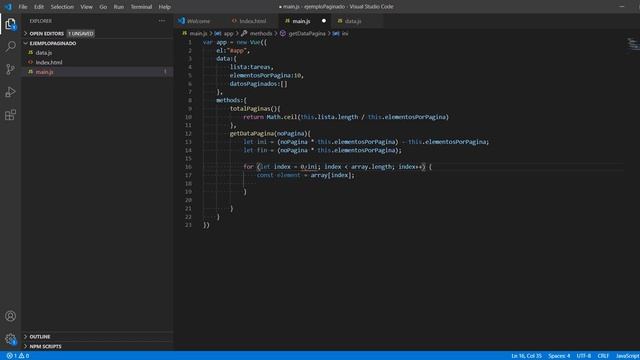 Paginado en Vue JS смотреть онлайн