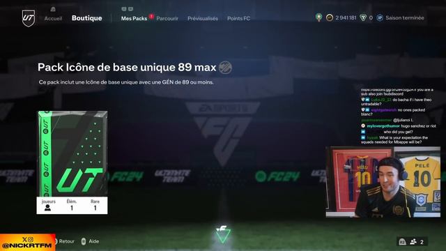 75 x Max 89 OVR Icon Packs смотреть онлайн