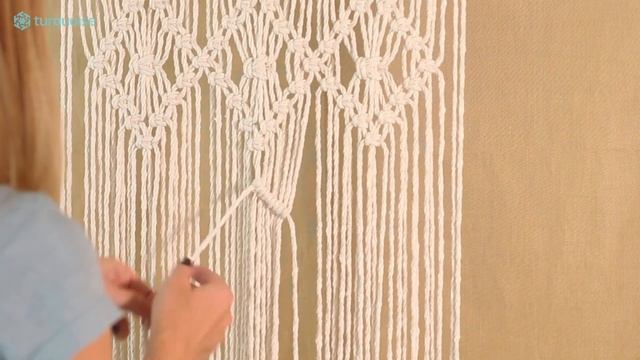 DIY Macrame Tutorial: Boho Chair Hanging смотреть онлайн