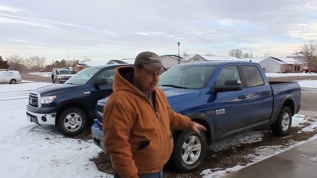 2015 Ram EcoDiesel Vs Toyota Tundra | Toyota Tundra 2015