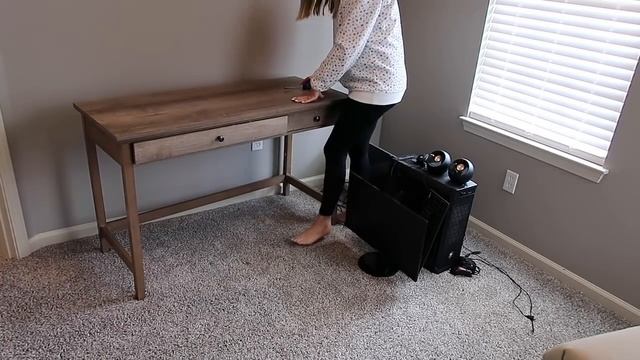 2021 RUSTIC GLAM HOME OFFICE MAKEOVER! | *BUDGET FRIENDLY* | HUGE TRANSFORMATION | Lauren Yarbroug смотреть онлайн