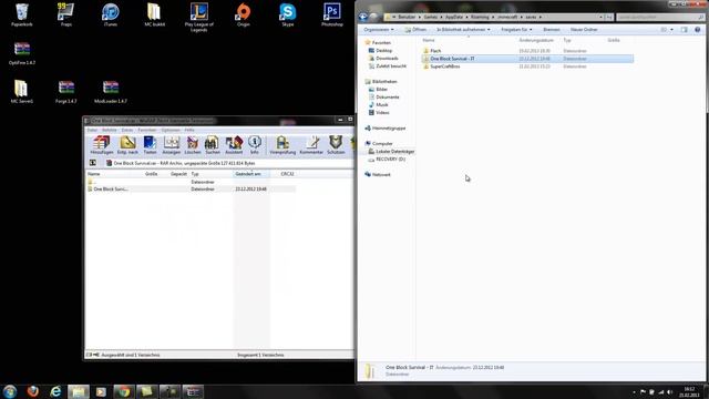 Minecraft (1.11.2) - One Block Survival Challenge Map Installation / Download [Full-HD] смотреть онлайн