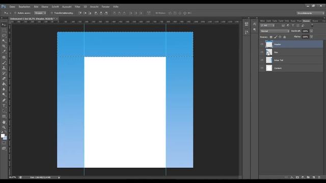 HTML/Photoshop Tutorial - Grundgerüst einer Website in Photoshop erstellen #1 смотреть онлайн