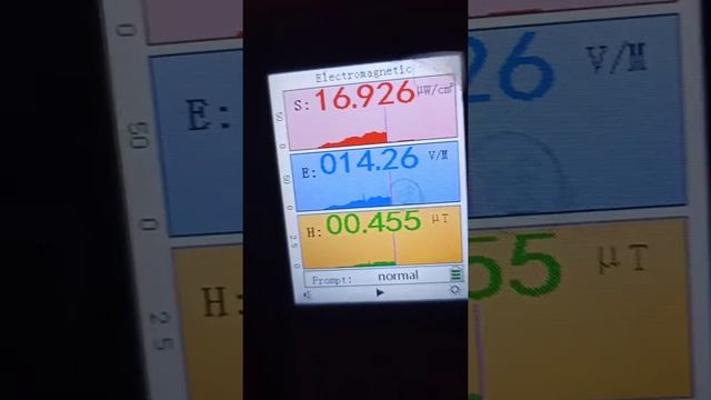 Замер электромагнитного излучения у себя в комнате 04.11.2020 г. смотреть онлайн