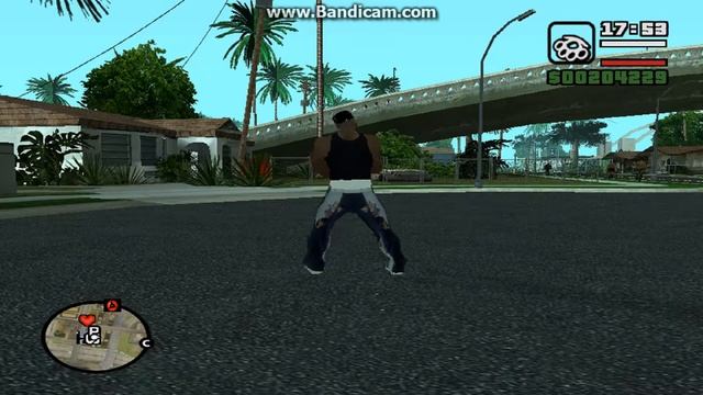 брейк данс в GTA San Andreas смотреть онлайн