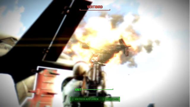 Big Boy vs. Vertibird - Fallout 4 смотреть онлайн