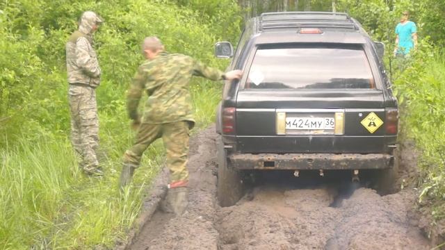 Поездка на Кёршинское водохранилище "короткой" дорогой )))) смотреть онлайн