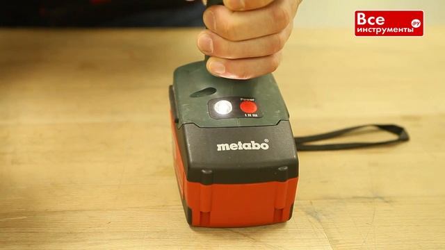 Аккумуляторный ударный винтоверт Metabo SSD 18 LT смотреть онлайн