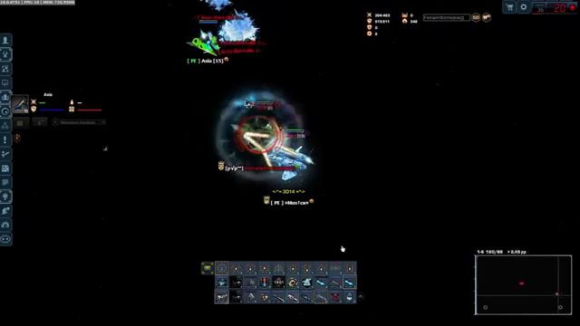 Dark Orbit - Basic Colonel vs. Basic General смотреть онлайн