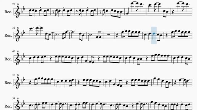 Recorder Sheet Music: How to play Steal My Girl by One Direction смотреть онлайн