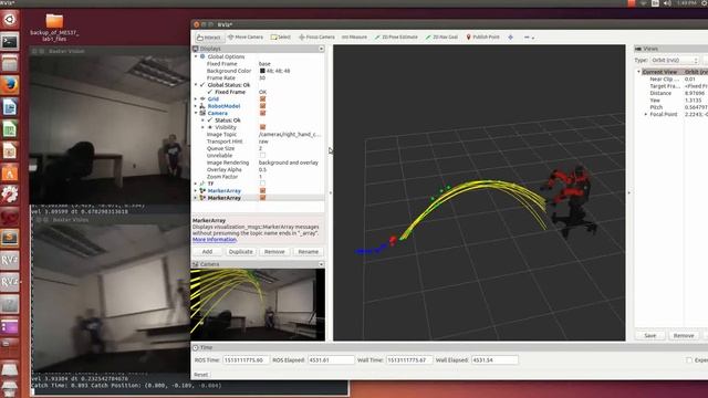 Baxter 3D Ball Trajectory Calculation смотреть онлайн