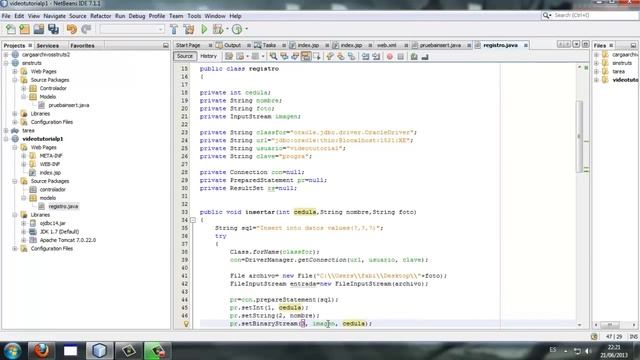 MVC servlets/JSP : mantenimiento oracle desde java (web aplication) смотреть онлайн