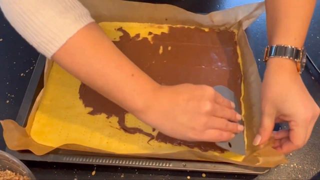 Nussecken mit Nutella für die Weihnachten смотреть онлайн