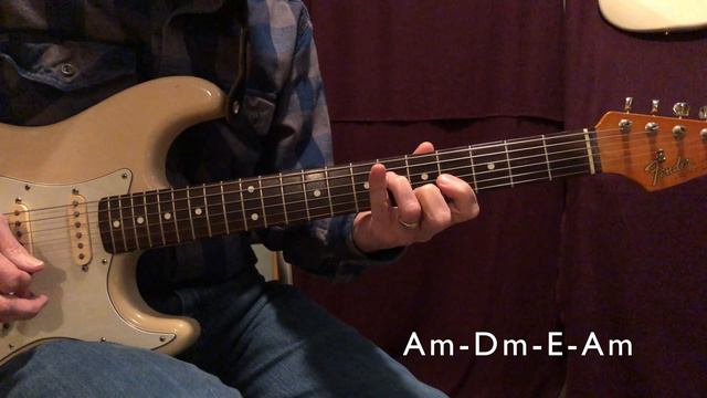 Chord Progression 47A: Am-Dm-E-Am, Strings 2-4 смотреть онлайн