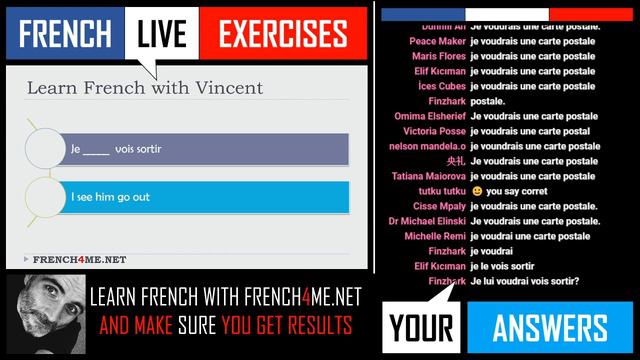 🔴 LIVE / FRENCH LIVE EXERCISES #09 смотреть онлайн