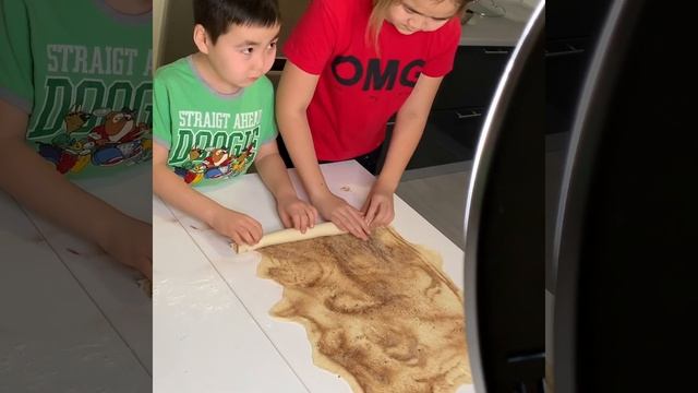 Булочки с корицей-как приготовить быстро с детьми в домашних условиях!А-ля булочки Синнабон смотреть онлайн