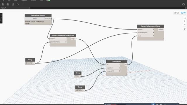 1.Dynamo node String Replace смотреть онлайн