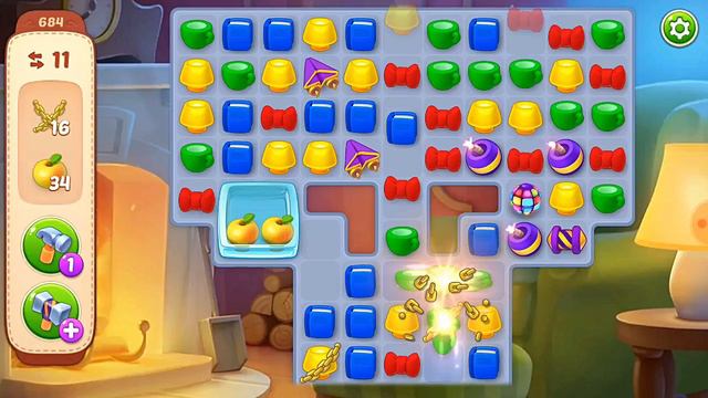 Homescapes Level 684 - How To Complete Level 684 On Homescapes