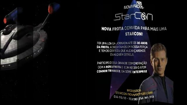 Starcon F30 .:. dia 05/10/2019 Teatro Eva Wilma .:. Presença de Connor Trinneer смотреть онлайн