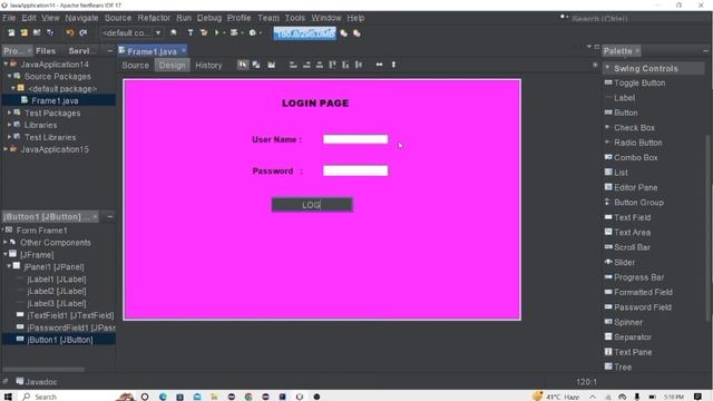Java Login Page GUI Tutorial || Background Image Adding using JAVA GUI Netbean смотреть онлайн