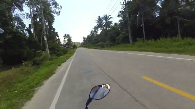 Первый раз на байке по Самуи